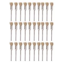 Stainless Steel Wire Brush For Metal Surface Cleaning Bowl Shape Buffing Head Rust Removal Tool With High Temperature Resistance Compatible With Rotar