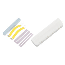 5Pcs Guitar Bass Fretboard Fret Protector and Fret Sanding with 3Pcs 8String Guitar Nut Bone Bridge Mandolin Upper Nuts