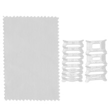 12pcs Jewelry Ring Size Adjuster Set: Transparent Comfortable Non-Toxic