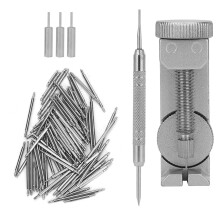Set de instrumente pentru îndepărtarea benzilor de ceas cu ace suplimentare pentru repararea ceasurilor și reglarea curelei, instrument complet