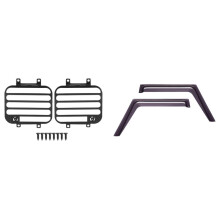 for MN D90 D99S MN99S Front Light Lamp Guards Headlight Cover & Window Sun Visor Wind Rain Shield Deflector Decoration