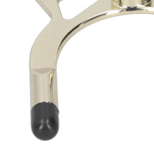 Precision Pool Cue with High Short Bridge Head Cross Rest and Spider Design
