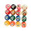 57,2 mm American Standard Billardkugel-Set, 6