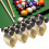 4 stücke Billard Queue Clips Queue Rack Clip Wand 9