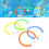 4 stücke Pool Dive Ringe Unterwasser Schwimmen 9
