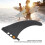Surfbrett-Finne, 9 Zoll, PVC, 1