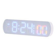 LED Digital Clock with Voice Control Wall Mount Desktops-D