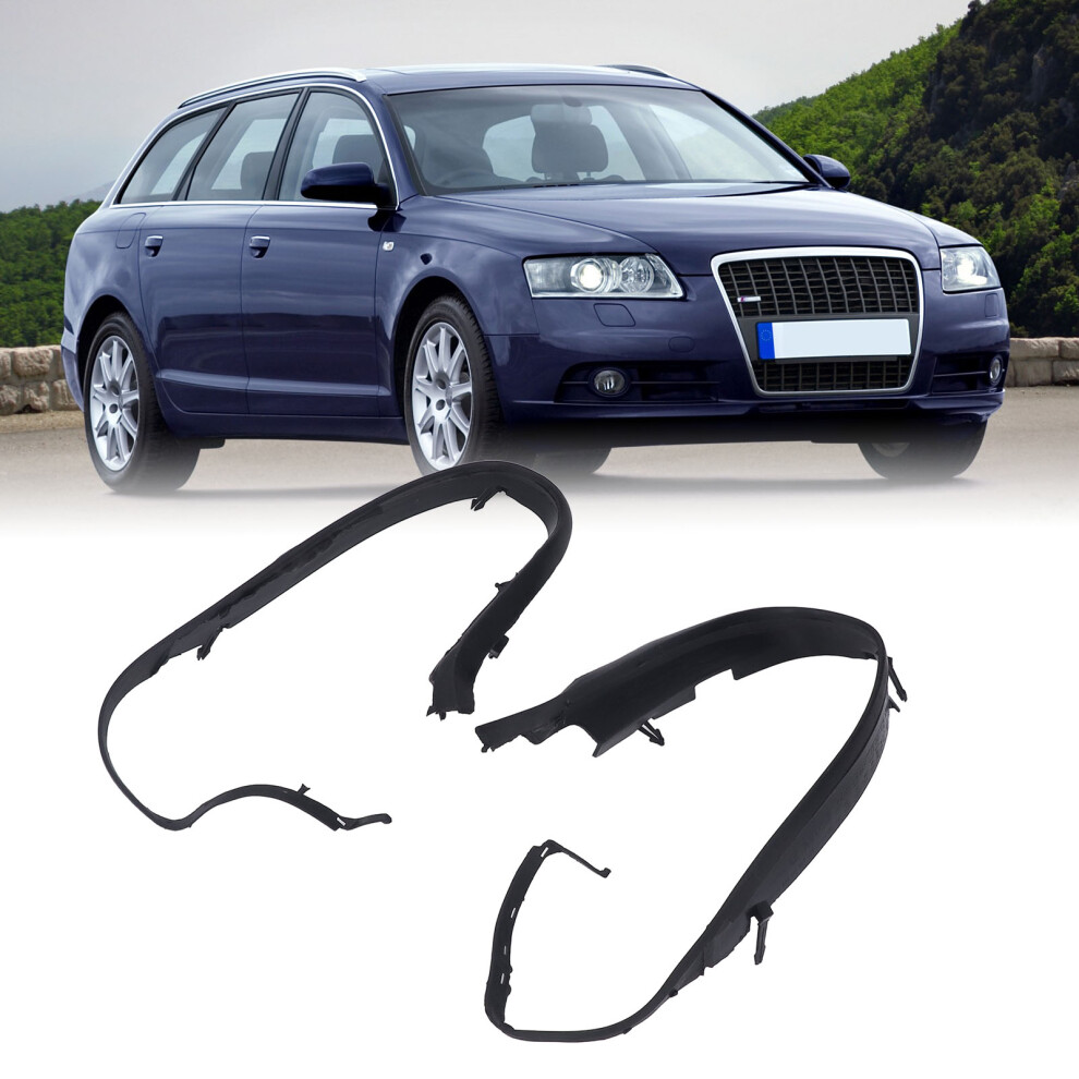 Pair Left Right Headlight Seal Trim Rubber For A6 C5 2002-2005 4961374250803