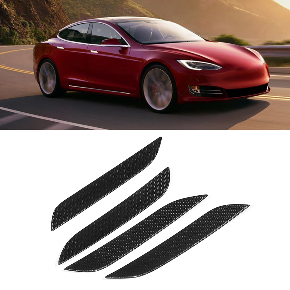 Carbon Fiber Auto Tã¼Rgriff Abdeckung Trim Passt 7465065617915
