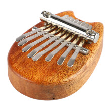 Mini Kalimba 8 Tasten Daumenklavier Massivholz