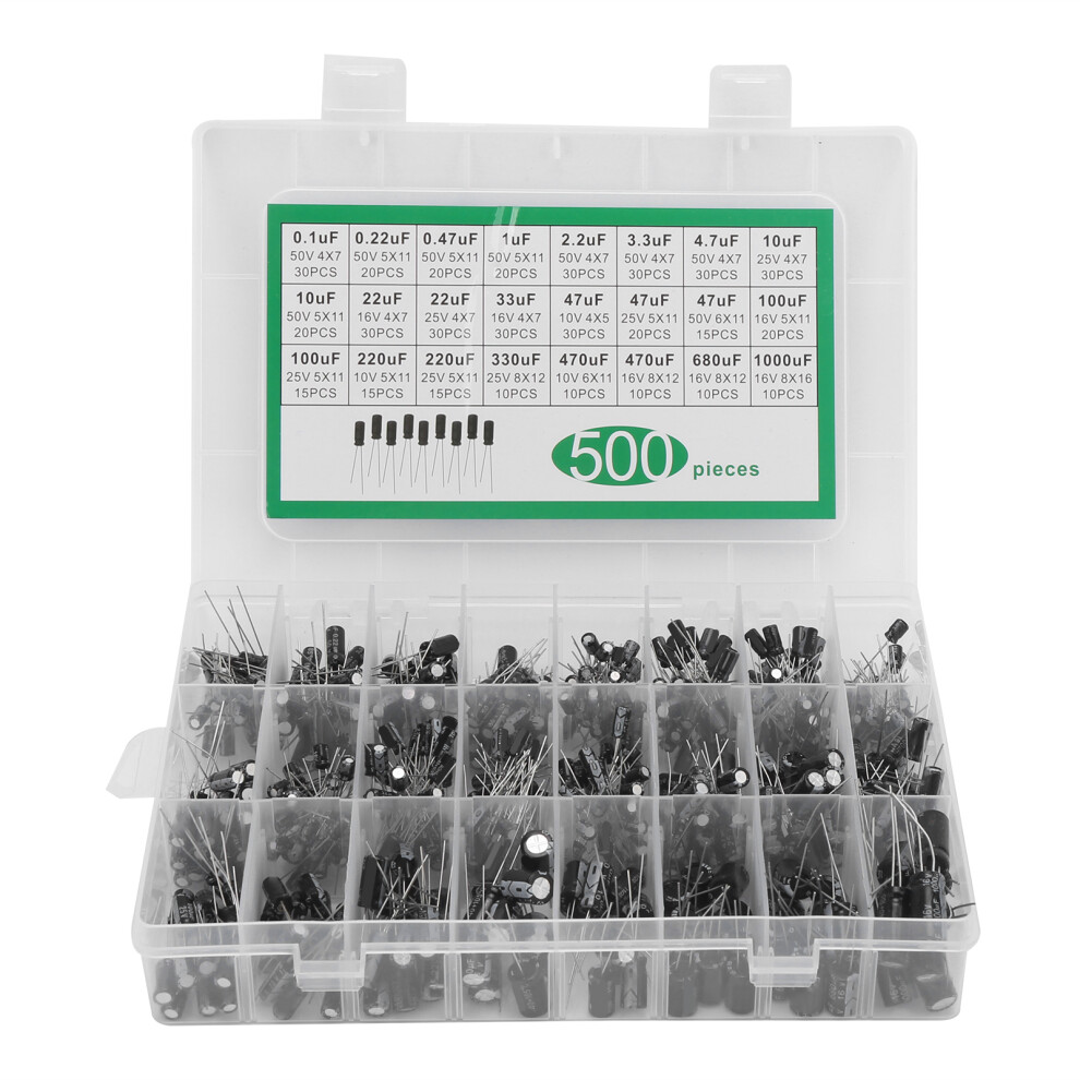 500-teiliges Elektrolytkondensator-Kit,