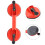 Double Suction Cup Glass Puller Essential Tool High Safety Factor Sturdy Frame Durable Plastic Body Easy To Use Powerful Suction Premium Aluminum 8