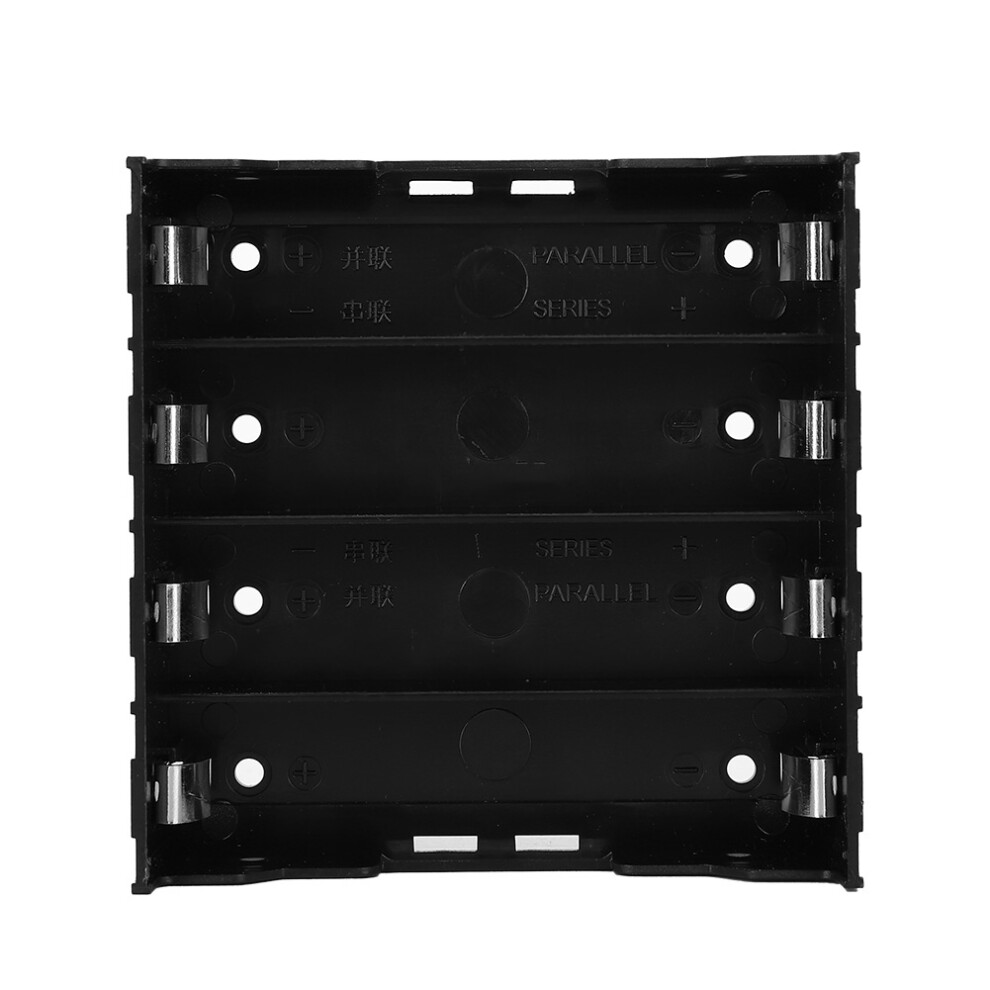 Portable 3Pcs 18650 Battery Case 3.7V 4 Slot Holder With Pins For Diy 8061382644802