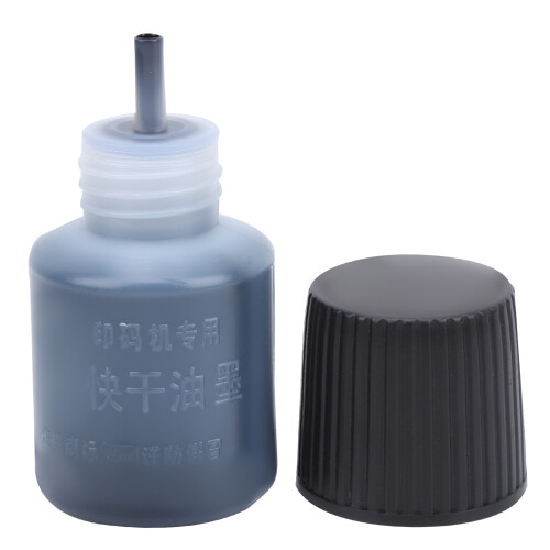 12Pcs Quick Dry Tinte Codierung Maschine Schwarz 2