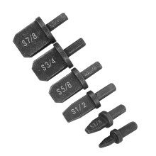 6Pcs Tube Expander Drill Bit Set for Air Conditioner Copper Pipe