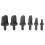 6Pcs Tube Expander Drill Bit Set for Air Conditioner Copper Pipe 2