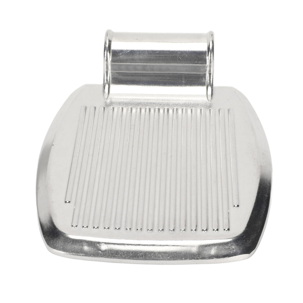 Universal Wheelchair Footplate Replacement Heavy Duty Aluminum Alloy Ergonomic Footrest With Stable Support And Visually Striking Design