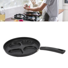 Iron Egg Frying Pan 4 Cups Stick-Proof Nonstick Breakfast Cooker