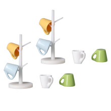 Puppenhaus-Getränkehalter und Tasse,