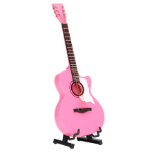 Gitarrenmodell, rosa Buchenmaterial, präzises