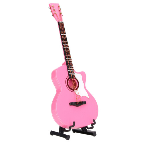 Gitarrenmodell, rosa Buchenmaterial, präzises