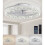 LED Ceiling Fan & Lighting LED Light Adjustable Wind & Remote 6 Speed 8