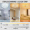 LED Ceiling Fan & Lighting LED Light Adjustable Wind & Remote 6 Speed 6