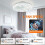 LED Ceiling Fan & Lighting LED Light Adjustable Wind & Remote 6 Speed 1