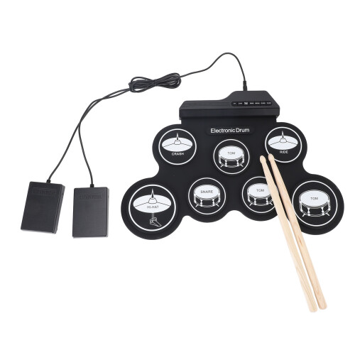 Handroll-E-Drum, tragbares USB-E-Drum-Pad, 2