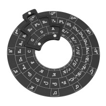 Quintenzirkel-Rad, Musiktheorie-Scheibe, Zubehör,
