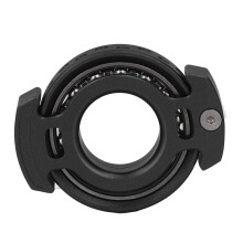 Fingertip-Gyroskop Angstlinder Metallring-Spielzeug, Schwarz