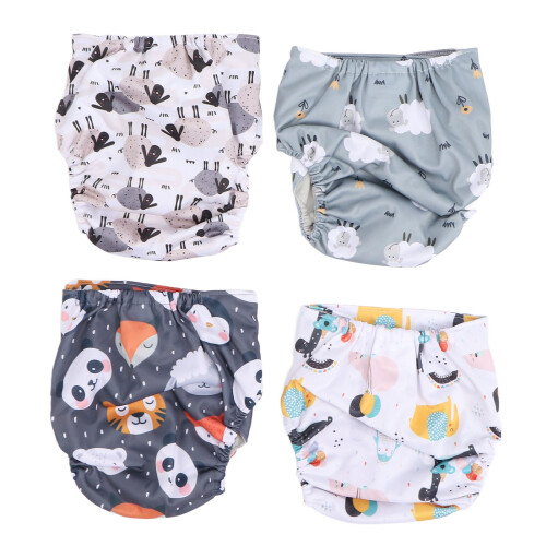 Baby-Stoff-Taschenwindeln, Einheitsgröße, 2