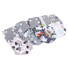 Baby-Stoff-Taschenwindeln, Einheitsgröße,