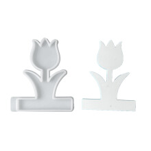 Tulips Candle Holder Silicone Molds DIY Candlesticks Resins-1