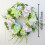 19.69" Artificial Wreath Front Door Decorations with Hydrangeas 3