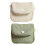 Solid Color Lipstick Organizer Headphone Bag Convenient-Green 2