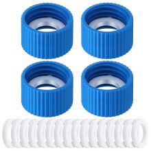 Water Filter Coupling Kit,for 28mm External Threaded Water Filters and Standard Plastic Bottles for Hiking Camping