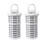 Activated Carbon Water Filter Jug, High-Efficiency Kitchen Purification System, Reduces Chlorine, Metals & Sediments 3