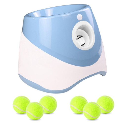 Dog Tennis  Launcher Dogs Chase Automatic Toys Automatic Fun Interactive Machine Fun Interactive Catapult Throw A