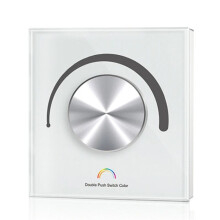Draaibaar Glazen Paneel Constante Spanning LED-Controller  12V 24V Slimme Dimmer WIFI TUYA APP Cloud Control Wit