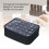 Nagellacksförvaring Rymmer 30 Flaskor (15 Ml - 0,5 Fl Oz) Nagellacksfodral Multifunktionell Nagellackspåse 5