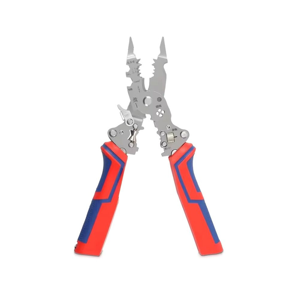 9 In 1 Wire Strippers With Electricity Measurement Function,Upgrade Multifunctional Wire Stripper,For Stripping,Crimping 4714106617418