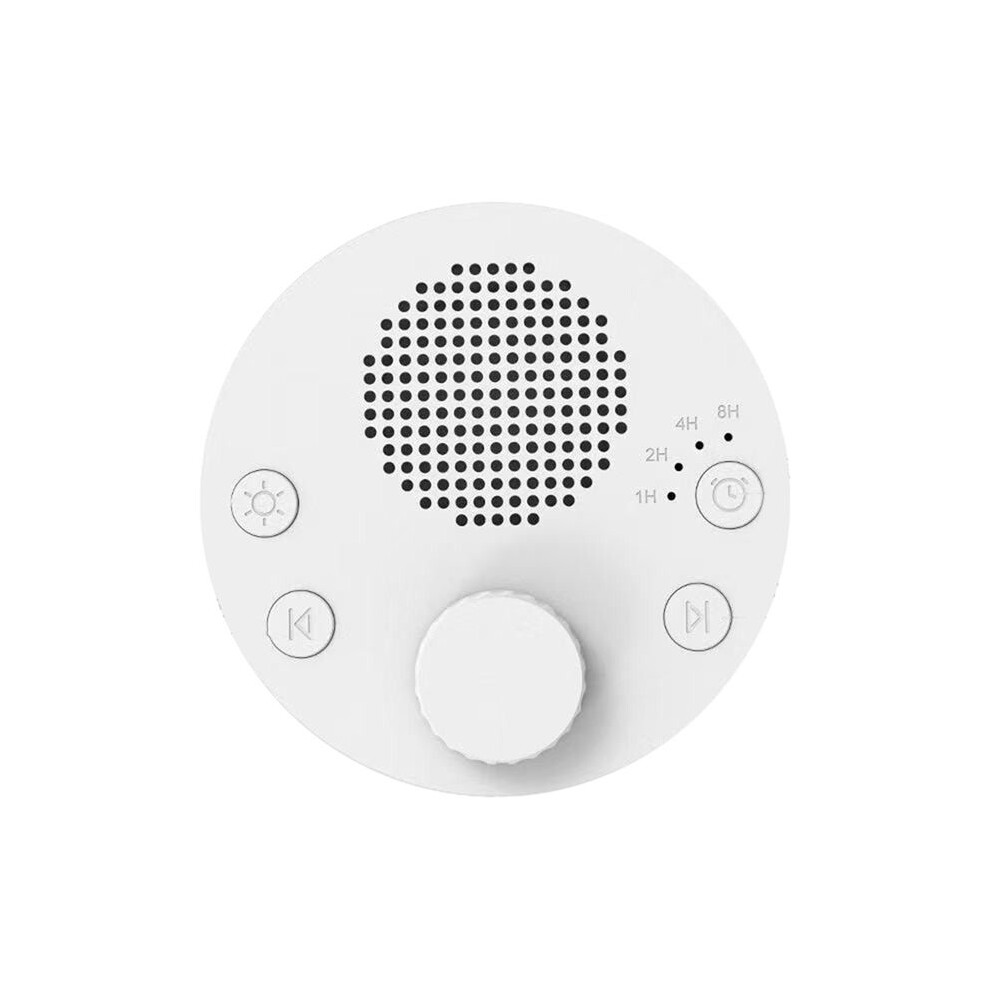 White/Light Noise Speaker For Sleeping With Night Timer And Memory Sleep Sound Machines For Home Office Travel Yoga