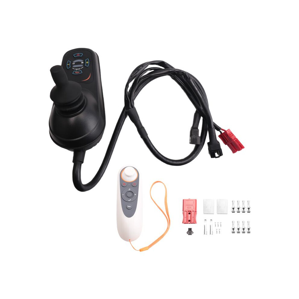 24V Dual Drive Brushed Motor Joystick Controller Forward Reverse Max Current 45A For Indoor Electric Wheelchair Bike 6032074980357