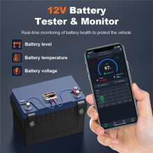 ANCEL BM200 12V Car Battery Monitor Car Battery Tester Automotive Monitoring Battery Tools