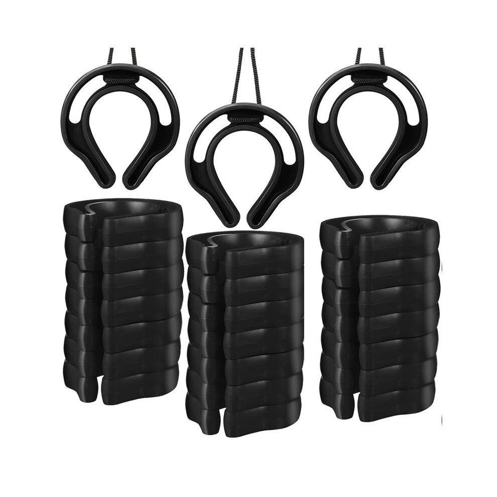 24 Pcs First Responder Door Stop Jam With Ropes Law Enforcement Gear Door Jammer Wedge For Firefighter Emergency 4711729734126