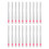 20 Stück Silikon-Lippenpinsel, 3