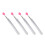20 Stück Silikon-Lippenpinsel, 5