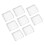 Transparente Duschvorhang-Clips, winddicht, 7