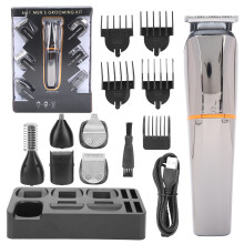 Efficient Grooming Experience, Beard Trimmer & Waterproof, Ergonomic Design Ensures Comfort & Control with Safe Sharp Blade & USB Charging for